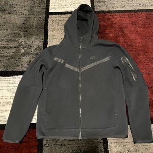 Nike Tech Fleece Zip Up Jacket Hoodie Medium